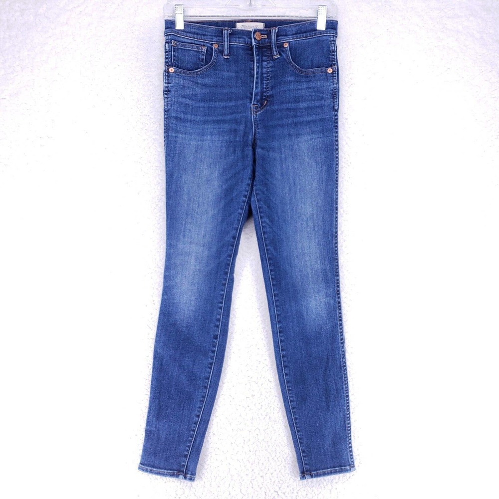 Madewell High Rise Skinny Jeans Womens Size 27 Soft Denim Casual Pants